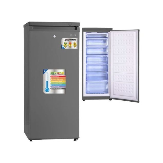 ILux Congélateur Vertical ILCV182 - 182 L - 7 Tiroirs ILux Congélateur Vertical ILCV182 - 182 L - 7 Tiroirs